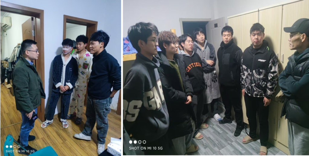 心系学子暖一线 实地走访强保障